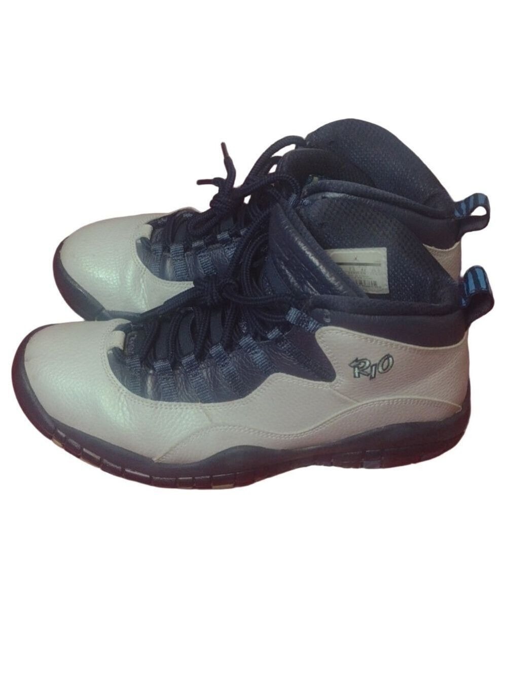 Jordan 10 Rio Retro Basketball Shoes/Sneakers size 8.5